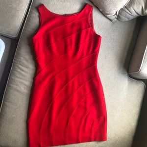 Ann Tijan for KENAR red dress